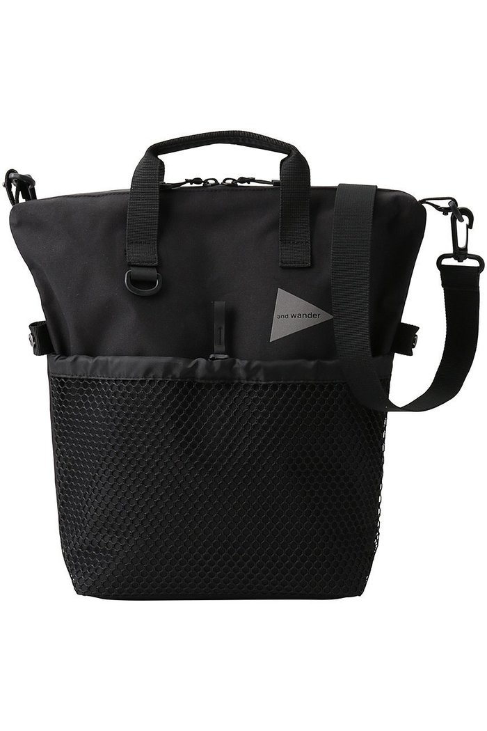 【アンドワンダー/and wander】の【UNISEX】PE/CO 2way bag インテリア・キッズ・メンズ・レディースファッション・服の通販 founy(ファニー) https://founy.com/ ファッション Fashion レディースファッション Fashion for Women バッグ Bags ユニセックス Unisex, Genderless アウトドア Outdoor Clothing シンプル Simple, Minimal フロント Front, Front Design ポケット Pocket, Pocket Detail メッシュ Mesh, Net Fabric 軽量 Lightweight, Ultra Light |ID: prp329100004361278 ipo3291000000032783716