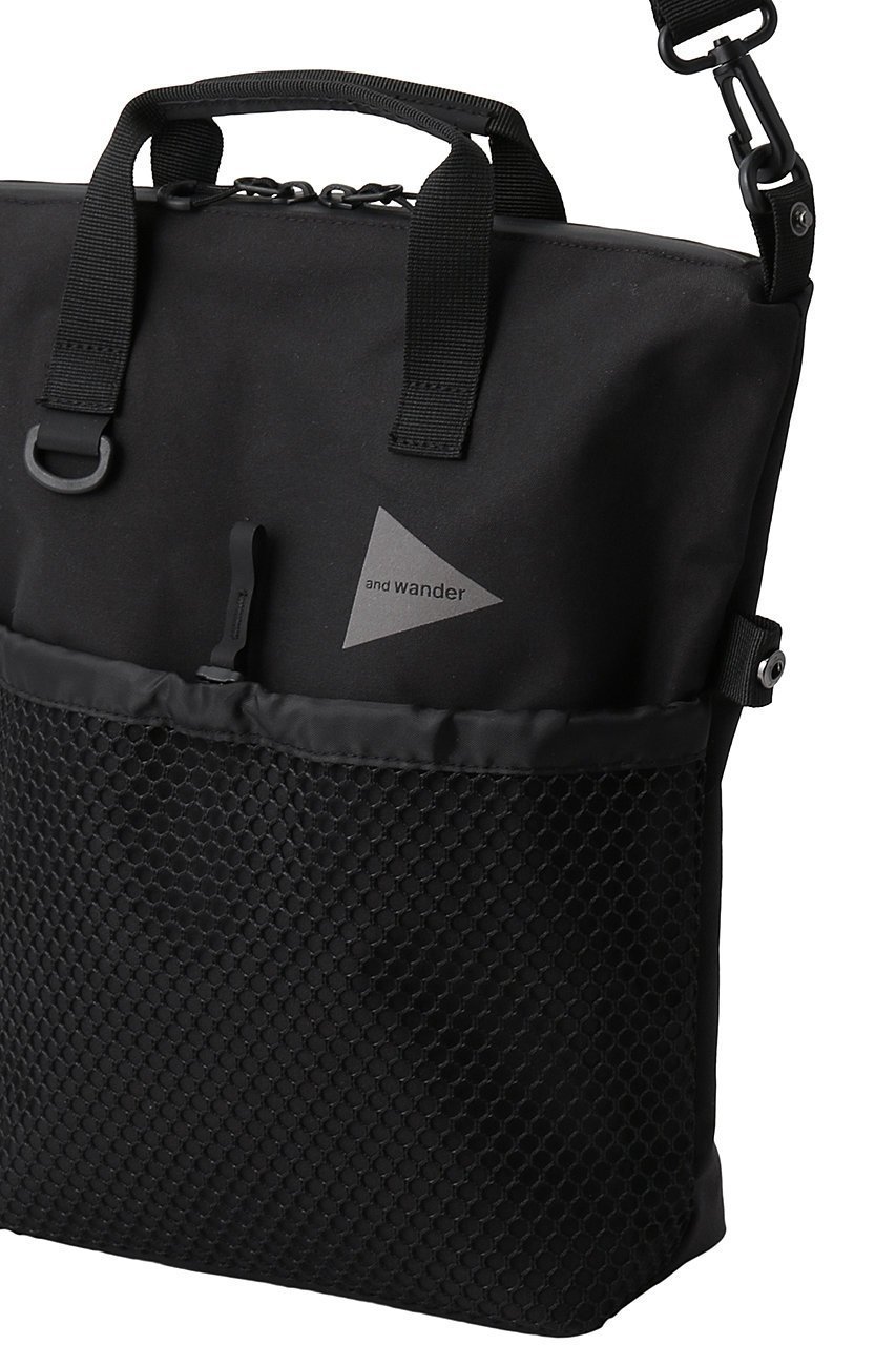 【アンドワンダー/and wander】の【UNISEX】PE/CO 2way bag 人気、トレンドファッション・服の通販 founy(ファニー) ファッション Fashion レディースファッション Fashion for Women バッグ Bags ユニセックス Unisex, Genderless アウトドア Outdoor Clothing シンプル Simple, Minimal フロント Front, Front Design ポケット Pocket, Pocket Detail メッシュ Mesh, Net Fabric 軽量 Lightweight, Ultra Light other-4|ID: prp329100004361278 ipo3291000000032783721