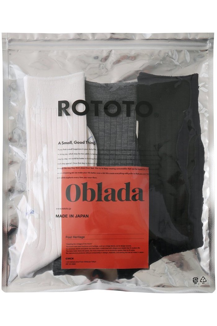 【オブラダ/Oblada】の【Oblada×ROTOTO】3パックソックス インテリア・キッズ・メンズ・レディースファッション・服の通販 founy(ファニー) https://founy.com/ ファッション Fashion レディースファッション WOMEN ソックス Socks レッグウェア Legwear シンプル Simple ソックス Socks フィット Fit フォーマル Formal ベーシック Basic |ID: prp329100004361280 ipo3291000000030486303