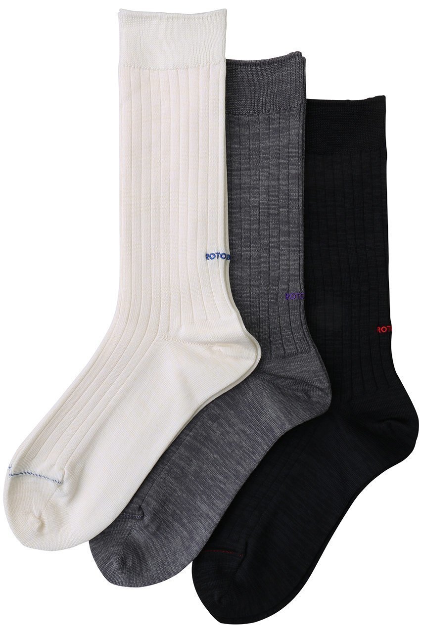 【オブラダ/Oblada】の【Oblada×ROTOTO】3パックソックス 人気、トレンドファッション・服の通販 founy(ファニー) 　ファッション　Fashion　レディースファッション　WOMEN　ソックス　Socks　レッグウェア　Legwear　シンプル　Simple　ソックス　Socks　フィット　Fit　フォーマル　Formal　ベーシック　Basic　other-4|ID: prp329100004361280 ipo3291000000031341401