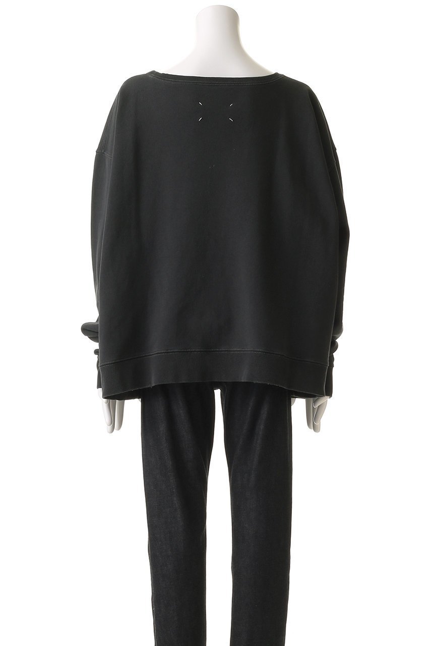 【メゾン マルジェラ/MAISON MARGIELA / MEN】の【MEN】ロゴ スウェットシャツ 人気、トレンドファッション・服の通販 founy(ファニー) 　ファッション　Fashion　メンズファッション　MEN　トップス・カットソー　Tops/Tshirt/Men　シャツ　Shirts　スリーブ　Sleeve　フロント　Front　ロング　Long　other-4|ID: prp329100004361282 ipo3291000000031341432