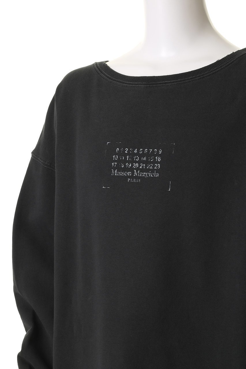 【メゾン マルジェラ/MAISON MARGIELA / MEN】の【MEN】ロゴ スウェットシャツ 人気、トレンドファッション・服の通販 founy(ファニー) 　ファッション　Fashion　メンズファッション　MEN　トップス・カットソー　Tops/Tshirt/Men　シャツ　Shirts　スリーブ　Sleeve　フロント　Front　ロング　Long　other-5|ID: prp329100004361282 ipo3291000000031341433