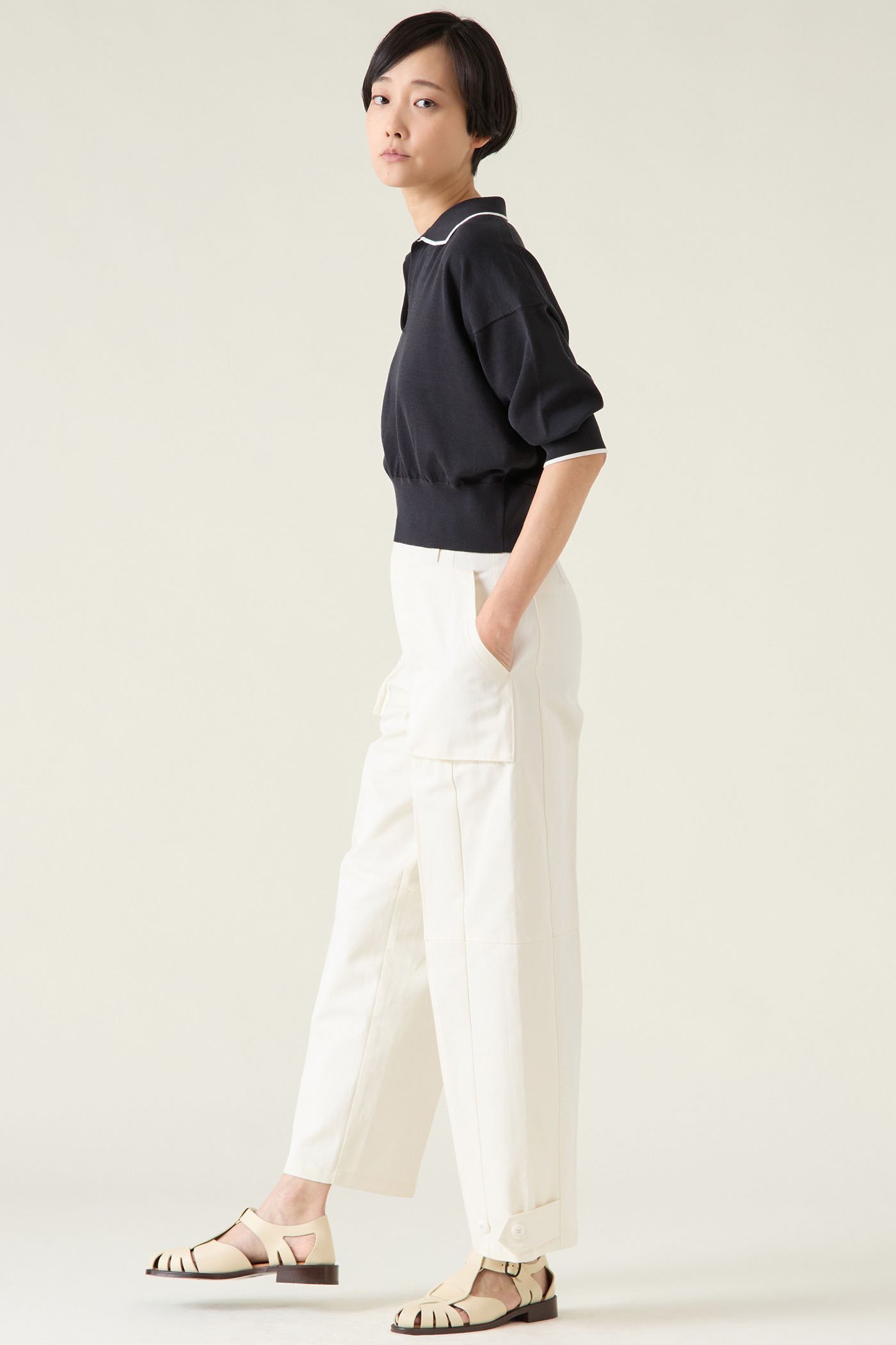 【マルティニーク/martinique】のESSENTIALスキッパープルオーバー 人気、トレンドファッション・服の通販 founy(ファニー) 　ファッション　Fashion　レディースファッション　Fashion for Women　トップス・カットソー　Cut & Sew Tops　ニット　Knit Tops & Sweaters　カジュアルプルオーバー・ニットトップス　Pullovers & Knit Tops / Casual Pullovers　おすすめ　Recommended / Our Picks　スキッパー　Skipper, Open Collar　再入荷　Restock / Back in Stock　春　Spring　other-5|ID: prp329100004361291 ipo3291000000032704831