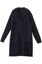 【アルアバイル/allureville】の片畦ニットコート ネイビー|ID: prp329100004361306 ipo3291000000035332414