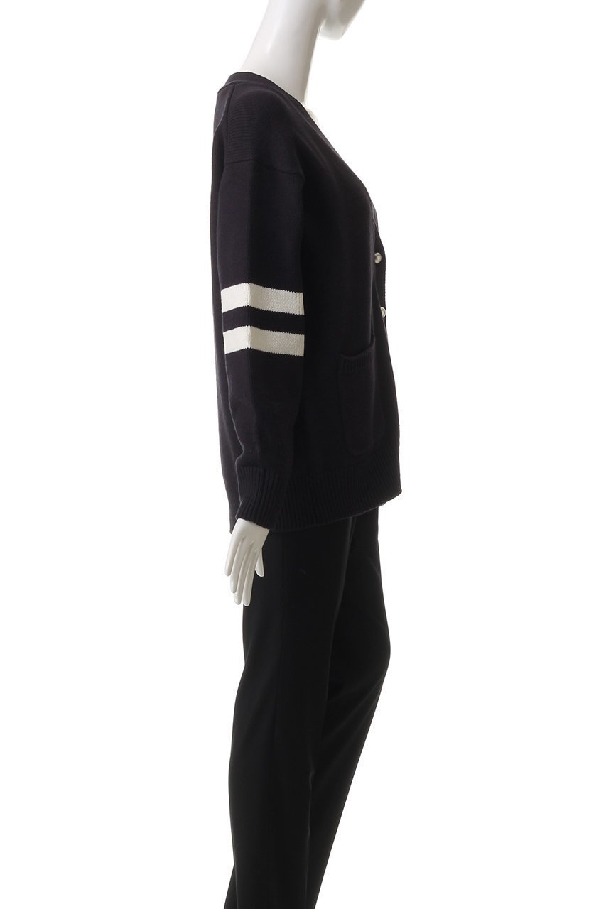 【アルアバイル/allureville】のC/ACバルキーラインカーディガン 人気、トレンドファッション・服の通販 founy(ファニー) 　ファッション　Fashion　レディースファッション　WOMEN　トップス・カットソー　Tops/Tshirt　ニット　Knit Tops　カーディガン　Cardigans　カーディガン　Cardigan　スポーティ　Sporty　デニム　Denim　パール　Pearl　フェミニン　Feminine　リラックス　Relax　ワイド　Wide　エレガント 上品　Elegant　other-3|ID: prp329100004361308 ipo3291000000031341607