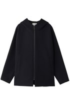 【エブール/ebure】のライトビスボンディング フーディー 人気、トレンドファッション・服の通販 founy(ファニー) ファッション Fashion レディースファッション Fashion for Women アウター Coat / Outerwear Collection コート・ロングコート・ピーコート Long Coats, Peacoats & More イタリア Italy ショート Short, Short Length フォルム Silhouette, Form エレガント 上品 Elegant thumbnail ネイビー|ID: prp329100004361314 ipo3291000000032932342