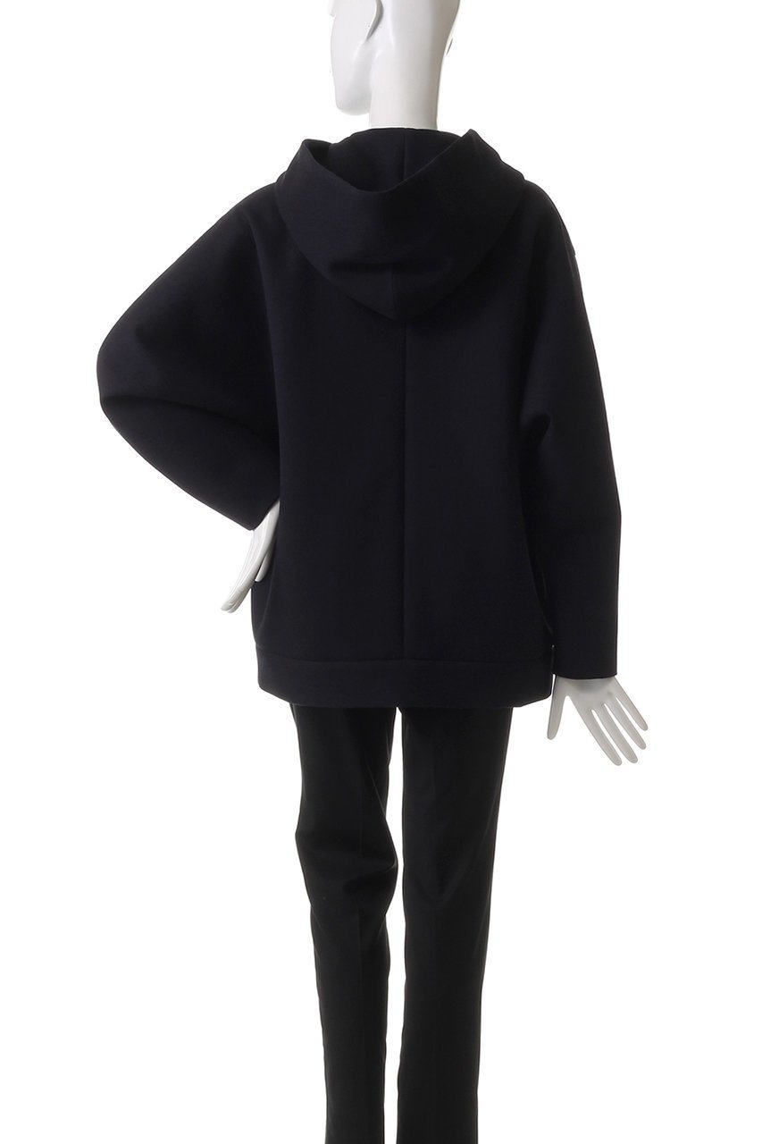 【エブール/ebure】のライトビスボンディング フーディー 人気、トレンドファッション・服の通販 founy(ファニー) 　ファッション　Fashion　レディースファッション　Fashion for Women　アウター　Coat / Outerwear Collection　コート・ロングコート・ピーコート　Long Coats, Peacoats & More　イタリア　Italy　ショート　Short, Short Length　フォルム　Silhouette, Form　エレガント 上品　Elegant　other-4|ID: prp329100004361314 ipo3291000000035369401