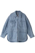 【カレンテージ/CURRENTAGE】のデニムブルゾン インディゴサックス|ID: prp329100004361324 ipo3291000000032967251