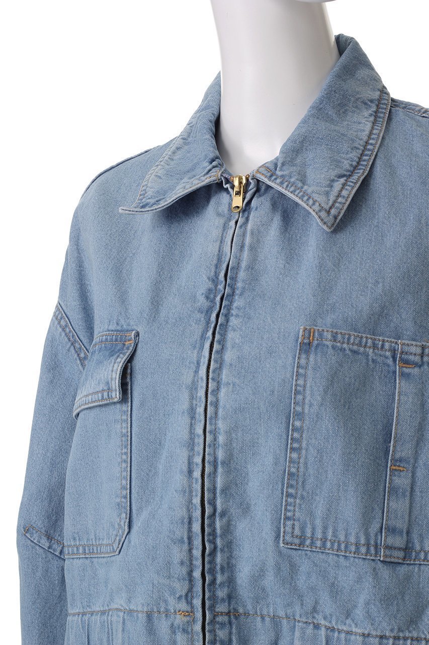 【カレンテージ/CURRENTAGE】のデニムブルゾン 人気、トレンドファッション・服の通販 founy(ファニー) 　ファッション　Fashion　レディースファッション　Fashion for Women　アウター　Coat / Outerwear Collection　レディースジャケット・軽アウター　Jackets　ブルゾンジャケット・スポーティアウター　Blouson Jackets　インナー　Innerwear　ジャケット　Jacket, Outerwear　デニム　Denim, Jeans Material　ブルゾン　Blouson, Bomber Jacket　ポケット　Pocket, Pocket Detail　ロング　Long, Long-Length　other-5|ID: prp329100004361324 ipo3291000000032967261