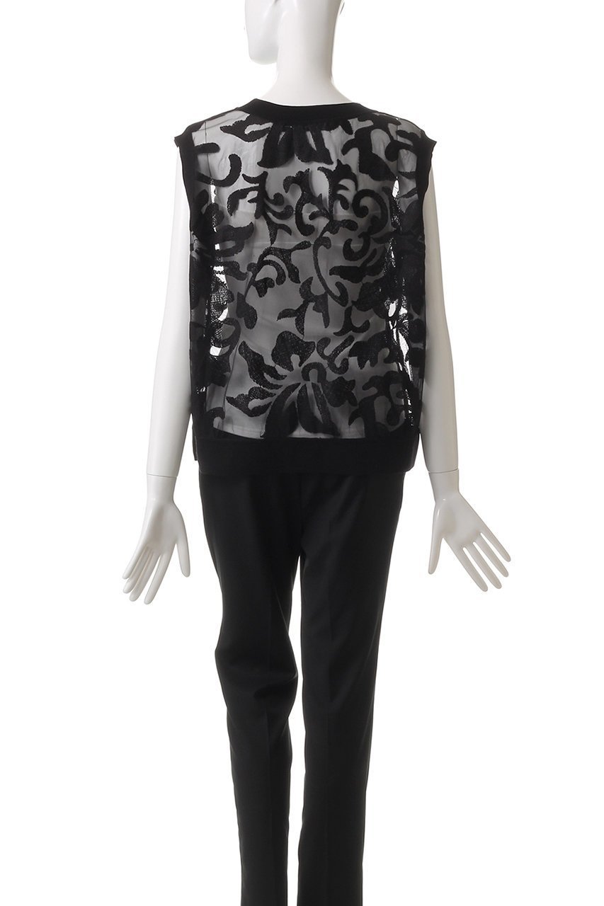 【ミズイロ インド/mizuiro ind】のcrochet net with embroidery vest ベスト 人気、トレンドファッション・服の通販 founy(ファニー) 　ファッション　Fashion　レディースファッション　Fashion for Women　トップス・カットソー　Cut & Sew Tops　ニット　Knit Tops & Sweaters　ベスト&ジレ / 重ね着スタイル　Vests & Gilets　カジュアルプルオーバー・ニットトップス　Pullovers & Knit Tops / Casual Pullovers　インナー　Innerwear　エレガント 上品　Elegant　シンプル　Simple, Minimal　ベスト　Vest, Waistcoat　other-4|ID: prp329100004362461 ipo3291000000032953386