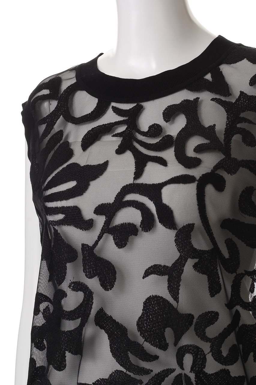 【ミズイロ インド/mizuiro ind】のcrochet net with embroidery vest ベスト 人気、トレンドファッション・服の通販 founy(ファニー) 　ファッション　Fashion　レディースファッション　Fashion for Women　トップス・カットソー　Cut & Sew Tops　ニット　Knit Tops & Sweaters　ベスト&ジレ / 重ね着スタイル　Vests & Gilets　カジュアルプルオーバー・ニットトップス　Pullovers & Knit Tops / Casual Pullovers　インナー　Innerwear　エレガント 上品　Elegant　シンプル　Simple, Minimal　ベスト　Vest, Waistcoat　other-5|ID: prp329100004362461 ipo3291000000032953389