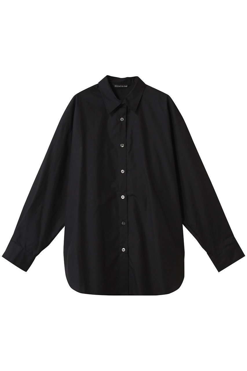 【ミズイロ インド/mizuiro ind】のmens like wide shirt シャツ インテリア・キッズ・メンズ・レディースファッション・服の通販 founy(ファニー) 　ファッション　Fashion　レディースファッション　WOMEN　トップス・カットソー　Tops/Tshirt　シャツ/ブラウス　Shirts/Blouses　2025年　2025　2025春夏・S/S　Ss,Spring/Summer,2025　シンプル　Simple　スリーブ　Sleeve　トレンド　Trend　リラックス　Relax　ロング　Long　ワイド　Wide　夏　Summer　春　Spring　S/S・春夏　Ss・Spring/Summer　羽織　Haori　black|ID: prp329100004362462 ipo3291000000030498196