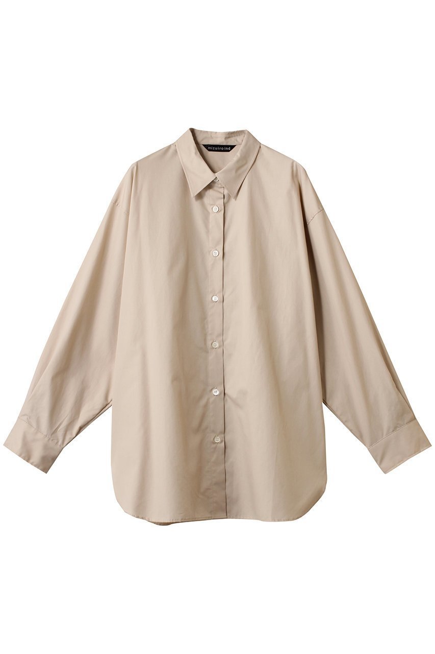 【ミズイロ インド/mizuiro ind】のmens like wide shirt シャツ インテリア・キッズ・メンズ・レディースファッション・服の通販 founy(ファニー) 　ファッション　Fashion　レディースファッション　Fashion for Women　トップス・カットソー　Cut & Sew Tops　シャツ・ブラウス・オフィスカジュアル　Elegant Blouses & Button-Ups　シンプル　Simple, Minimal　スリーブ　Sleeve, Long Sleeve / Short Sleeve　トレンド　Trend, Trending Now　リラックス　Relax, Relaxed Fit　ロング　Long, Long-Length　ワイド　Wide, Wide Fit　夏　Summer　羽織　Haori, Light Jacket　beige|ID: prp329100004362462 ipo3291000000033937729