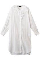 【ミズイロ インド/mizuiro ind】のfrill collar shirt OP ワンピース off white|ID: prp329100004362464 ipo3291000000032881450