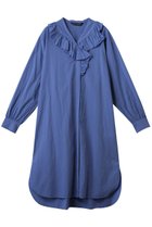 【ミズイロ インド/mizuiro ind】のfrill collar shirt OP ワンピース blue|ID: prp329100004362464 ipo3291000000032881455