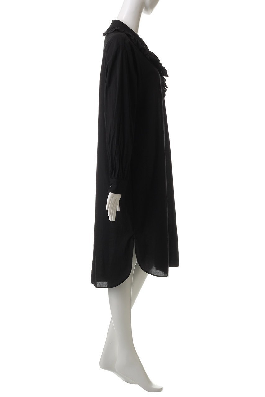 【ミズイロ インド/mizuiro ind】のfrill collar shirt OP ワンピース 人気、トレンドファッション・服の通販 founy(ファニー) 　ファッション　Fashion　レディースファッション　Fashion for Women　ワンピース　Dresses　チュニック　Tunic Tops & Dresses　チュニック　Tunic, Long Top　フェミニン　Feminine, Girly　フリル　Frill, Ruffle　リラックス　Relax, Relaxed Fit　ロング　Long, Long-Length　エレガント 上品　Elegant　夏　Summer　旅行　Travel　春　Spring　S/S・春夏　SS, Spring/Summer, Warm Season　other-3|ID: prp329100004362464 ipo3291000000032881473