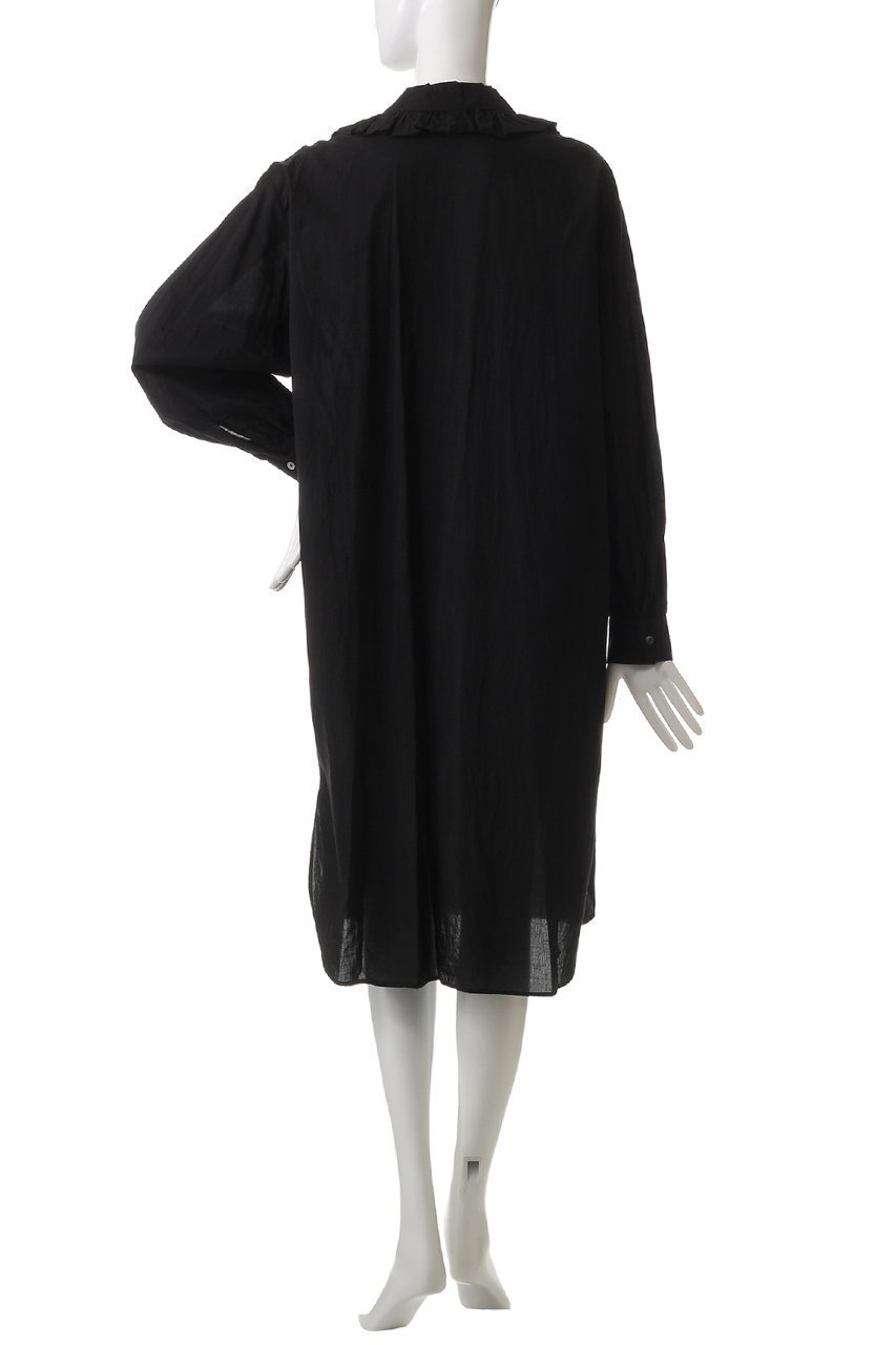 【ミズイロ インド/mizuiro ind】のfrill collar shirt OP ワンピース 人気、トレンドファッション・服の通販 founy(ファニー) 　ファッション　Fashion　レディースファッション　Fashion for Women　ワンピース　Dresses　チュニック　Tunic Tops & Dresses　チュニック　Tunic, Long Top　フェミニン　Feminine, Girly　フリル　Frill, Ruffle　リラックス　Relax, Relaxed Fit　ロング　Long, Long-Length　エレガント 上品　Elegant　夏　Summer　旅行　Travel　春　Spring　S/S・春夏　SS, Spring/Summer, Warm Season　other-4|ID: prp329100004362464 ipo3291000000032881477