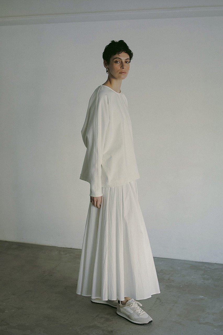【ハー/HER.】のウエストタックフレアスカート 人気、トレンドファッション・服の通販 founy(ファニー) 　ファッション　Fashion　レディースファッション　Fashion for Women　スカート　Skirts　Aライン・フレアスカート　A-Line & Flared Skirts　ロングスカート　Long Skirts / Maxi & Midi Skirts　コンパクト　Compact, Small Size　バランス　Balance, Style Balance　フレア　Flare, Flared　ロング　Long, Long-Length　other-8|ID: prp329100004363317 ipo3291000000032824704