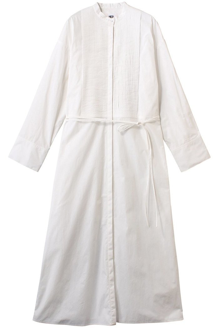 【ハー/HER.】のピンタックマキシシャツワンピース インテリア・キッズ・メンズ・レディースファッション・服の通販 founy(ファニー) https://founy.com/ ファッション Fashion レディースファッション Fashion for Women ワンピース Dresses シャツワンピース / 1枚で着映えコーデ Shirt Dresses チュニック Tunic Tops & Dresses おすすめ Recommended / Our Picks スリット Slit, Slit Detail タイプライター Typewriter Fabric, Crisp Cotton チュニック Tunic, Long Top ロング Long, Long-Length 再入荷 Restock / Back in Stock |ID: prp329100004363321 ipo3291000000032878299