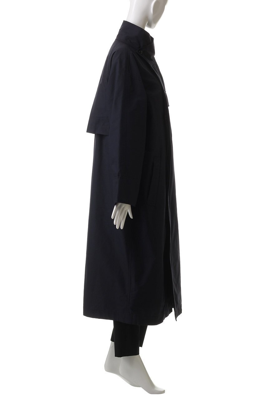 【ハー/HER.】のスタンドカラーロングコート 人気、トレンドファッション・服の通販 founy(ファニー) 　ファッション　Fashion　レディースファッション　WOMEN　アウター　Coat Outerwear　コート　Coats　オックス　Ox　スタンド　Stand　フラップ　Flap　ポケット　Pocket　ロング　Long　other-3|ID: prp329100004363322 ipo3291000000031341189
