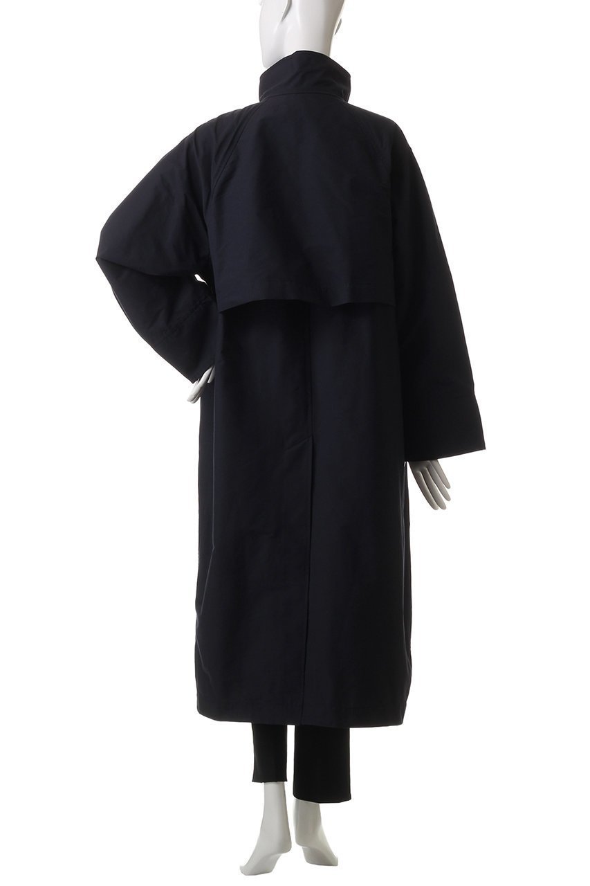 【ハー/HER.】のスタンドカラーロングコート 人気、トレンドファッション・服の通販 founy(ファニー) 　ファッション　Fashion　レディースファッション　WOMEN　アウター　Coat Outerwear　コート　Coats　オックス　Ox　スタンド　Stand　フラップ　Flap　ポケット　Pocket　ロング　Long　other-4|ID: prp329100004363322 ipo3291000000031341190
