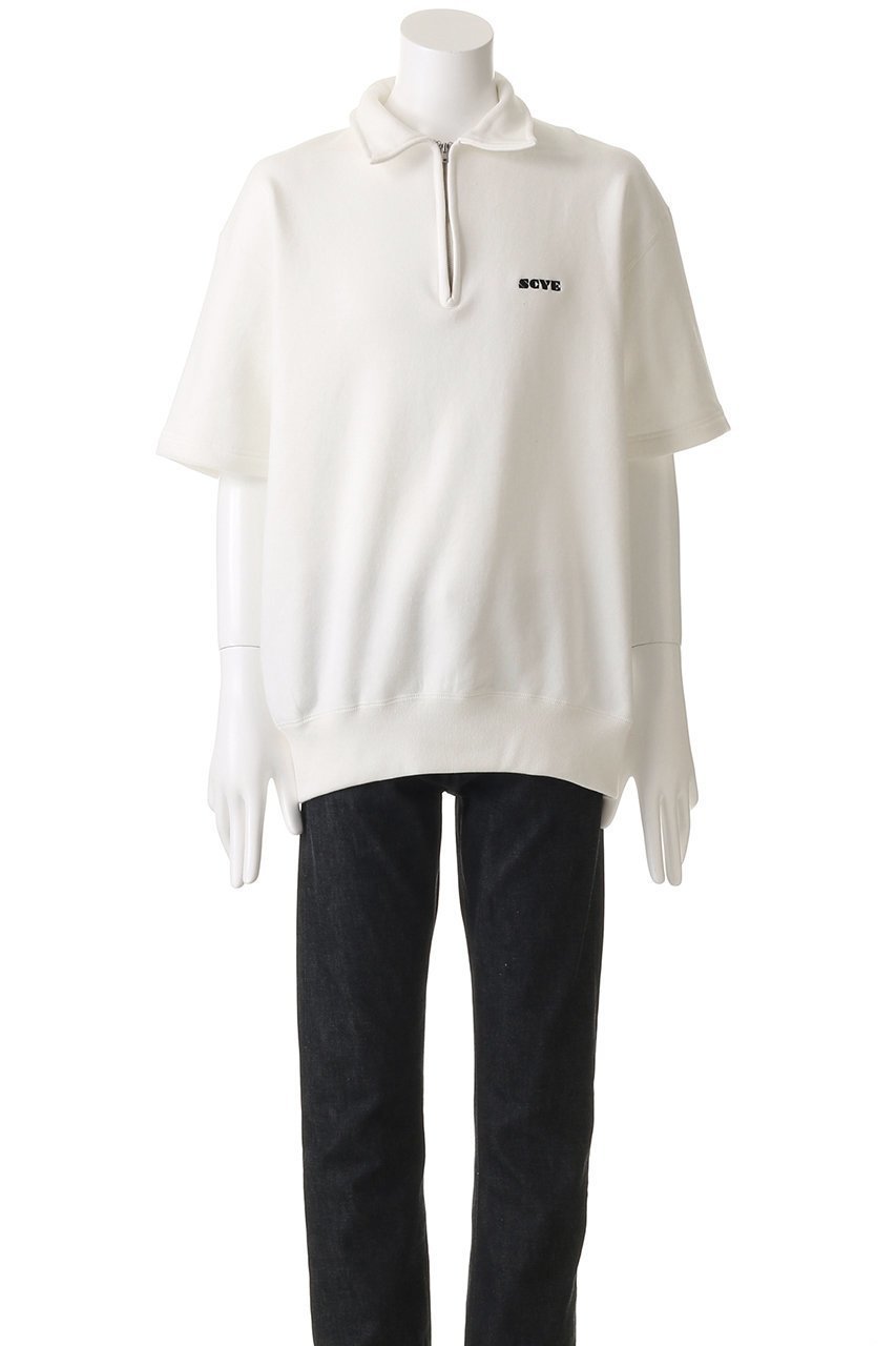【サイ サイベーシックス/Scye SCYE BASICS / MEN】の【MEN】【SCYE BASICS】Tubelar Loop Back テリー 刺しゅう ロゴハーフジッププルオーバー 人気、トレンドファッション・服の通販 founy(ファニー) 　ファッション　Fashion　メンズファッション　Fashion for Men　トップス・カットソー　Cut & Sew Tops　メンズシャツ　Shirts　ショート　Short, Short Length　スタイリッシュ　Stylish, Fashionable　スリーブ　Sleeve, Long Sleeve / Short Sleeve　定番　Standard, Basic Item　other-2|ID: prp329100004364140 ipo3291000000032878345