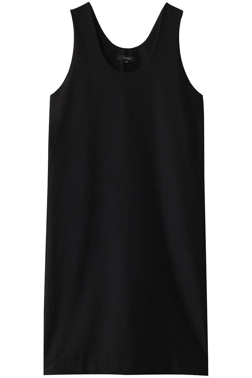 【フローレント/FLORENT】のツイルジャージノースリーブドレス 人気、トレンドファッション・服の通販 founy(ファニー) 　ファッション　Fashion　レディースファッション　Fashion for Women　ワンピース　Dresses　フォーマル・パーティードレス・結婚式用ドレス　Elegant & Casual Dresses　チュニック　Tunic Tops & Dresses　インナー　Innerwear　ストレッチ　Stretch, Stretchy Fabric　チュニック　Tunic, Long Top　ドレス　Dress, One-Piece　ノースリーブ　Sleeveless, No-Sleeve　ロング　Long, Long-Length　 other-1|ID: prp329100004364143 ipo3291000000032881585