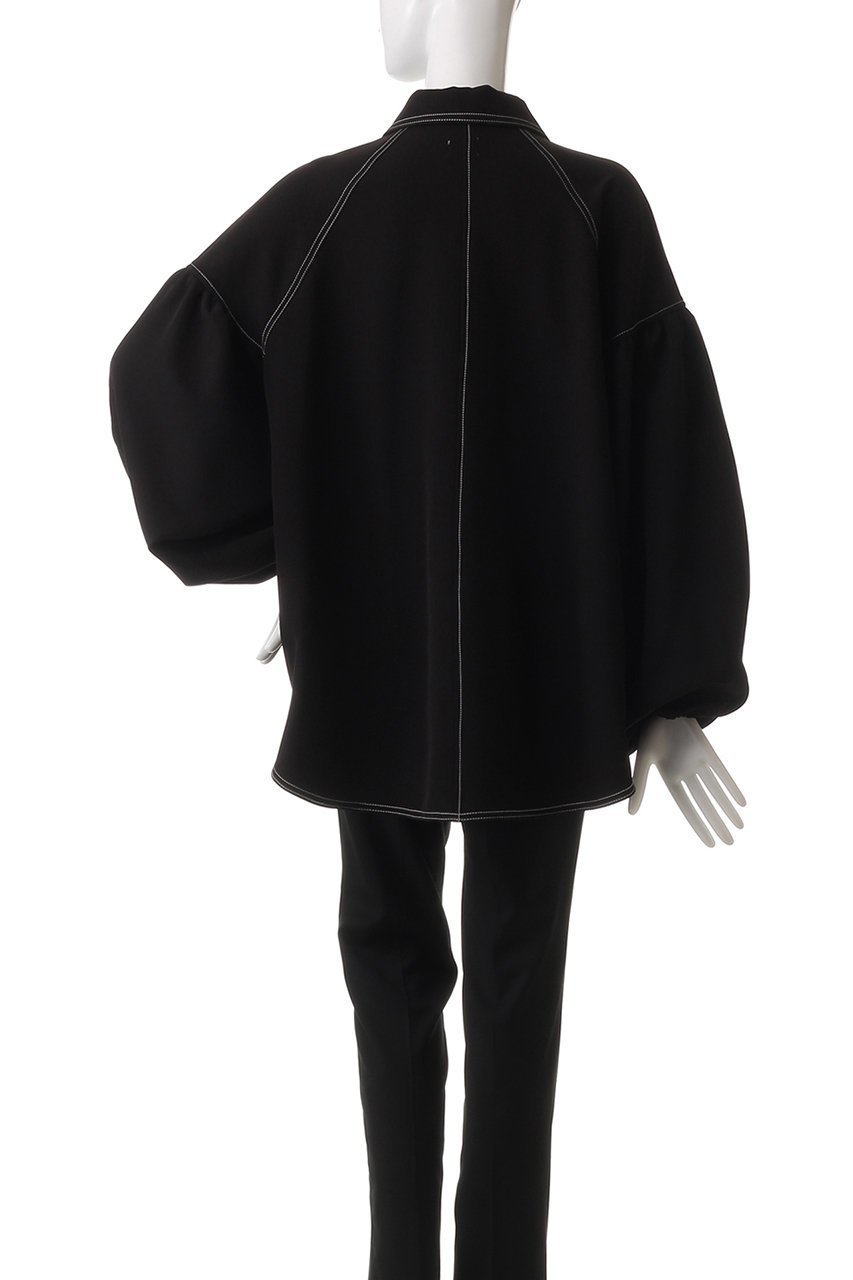 【マノフ/MANOF】のHALF ZIP TOPS/ブラウス 人気、トレンドファッション・服の通販 founy(ファニー) 　ファッション　Fashion　レディースファッション　Fashion for Women　トップス・カットソー　Cut & Sew Tops　シャツ・ブラウス・オフィスカジュアル　Elegant Blouses & Button-Ups　シンプル　Simple, Minimal　スリーブ　Sleeve, Long Sleeve / Short Sleeve　フォーマル　Formal, Dressy　モダン　Modern, Contemporary　リラックス　Relax, Relaxed Fit　ロング　Long, Long-Length　エレガント 上品　Elegant　今季　This Season, Current Season　other-4|ID: prp329100004364155 ipo3291000000032869819
