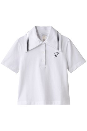 【パトゥ/PATOU】のビックカラーポロシャツ 人気、トレンドファッション・服の通販 founy(ファニー) ファッション Fashion レディースファッション Fashion for Women トップス・カットソー Cut & Sew Tops シャツ・ブラウス・オフィスカジュアル Elegant Blouses & Button-Ups ポロシャツ・きれいめカジュアル Smart-Casual Polo Tops センター Center, Center Line デニム Denim, Jeans Material トレンド Trend, Trending Now ポロシャツ Polo Shirt, Collared Tee モダン Modern, Contemporary |ID:prp329100004364157