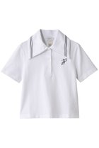 【パトゥ/PATOU】のビックカラーポロシャツ 人気、トレンドファッション・服の通販 founy(ファニー) ファッション Fashion レディースファッション Fashion for Women トップス・カットソー Cut & Sew Tops シャツ・ブラウス・オフィスカジュアル Elegant Blouses & Button-Ups ポロシャツ・きれいめカジュアル Smart-Casual Polo Tops センター Center, Center Line デニム Denim, Jeans Material トレンド Trend, Trending Now ポロシャツ Polo Shirt, Collared Tee モダン Modern, Contemporary thumbnail ホワイト|ID: prp329100004364157 ipo3291000000032869837