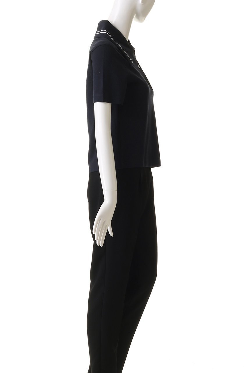 【パトゥ/PATOU】のビックカラーポロシャツ 人気、トレンドファッション・服の通販 founy(ファニー) 　ファッション　Fashion　レディースファッション　Fashion for Women　トップス・カットソー　Cut & Sew Tops　シャツ・ブラウス・オフィスカジュアル　Elegant Blouses & Button-Ups　ポロシャツ・きれいめカジュアル　Smart-Casual Polo Tops　センター　Center, Center Line　デニム　Denim, Jeans Material　トレンド　Trend, Trending Now　ポロシャツ　Polo Shirt, Collared Tee　モダン　Modern, Contemporary　other-3|ID: prp329100004364157 ipo3291000000032869851