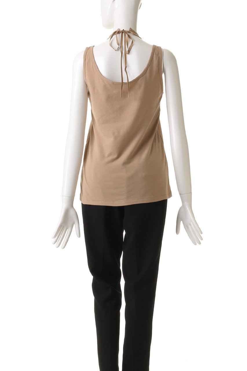 【ルール ロジェット/leur logette】のコットンポリウレタンノースリーブトップ 人気、トレンドファッション・服の通販 founy(ファニー) 　ファッション　Fashion　レディースファッション　Fashion for Women　トップス・カットソー　Cut & Sew Tops　キャミソール&ノースリーブ　Camisoles & Sleeveless Tops　シャツ・ブラウス・オフィスカジュアル　Elegant Blouses & Button-Ups　ロングTシャツ・Tシャツ　Longline T-Shirts & Tees　カットソー・ベーシックTシャツ　Cut-and-Sewn Tops / Stretch Tees & Basics　キャミソール　Camisole, Spaghetti Strap Top　シンプル　Simple, Minimal　ストレッチ　Stretch, Stretchy Fabric　タンク　Tank Top, Sleeveless Top　ノースリーブ　Sleeveless, No-Sleeve　夏　Summer　春　Spring　S/S・春夏　SS, Spring/Summer, Warm Season　other-4|ID: prp329100004364160 ipo3291000000035567417