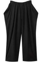 【ミズイロ インド/mizuiro ind】のside drape wide PT パンツ black|ID: prp329100004364171 ipo3291000000032931823