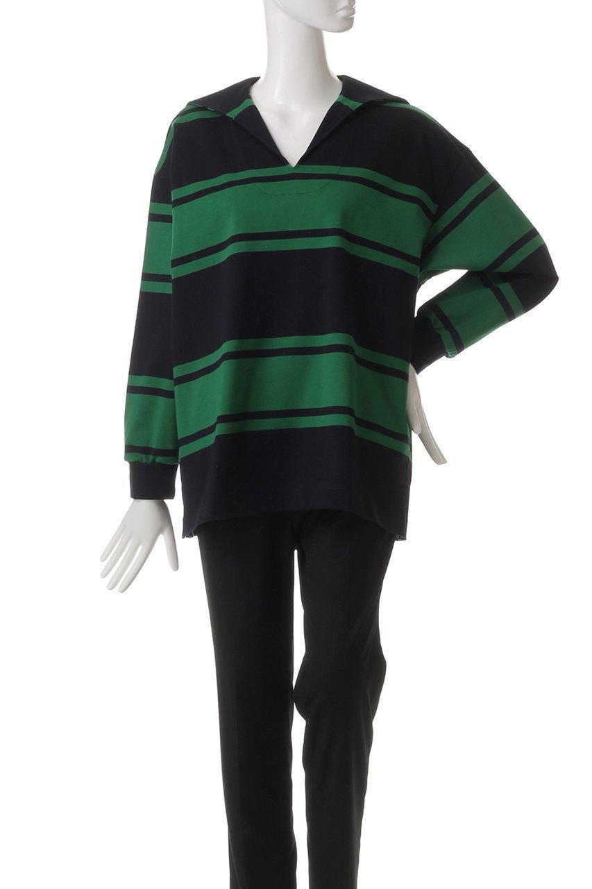 【プレインピープル/PLAIN PEOPLE】のボーダープルオーバー 人気、トレンドファッション・服の通販 founy(ファニー) 　ファッション　Fashion　レディースファッション　Fashion for Women　トップス・カットソー　Cut & Sew Tops　シャツ・ブラウス・オフィスカジュアル　Elegant Blouses & Button-Ups　ロングTシャツ・Tシャツ　Longline T-Shirts & Tees　カジュアルプルオーバー・ニットトップス　Pullovers & Knit Tops / Casual Pullovers　カットソー・ベーシックTシャツ　Cut-and-Sewn Tops / Stretch Tees & Basics　シンプル　Simple, Minimal　スリーブ　Sleeve, Long Sleeve / Short Sleeve　ボーダー　Border, Stripe　ロング　Long, Long-Length　再入荷　Restock / Back in Stock　other-2|ID: prp329100004364172 ipo3291000000032706334