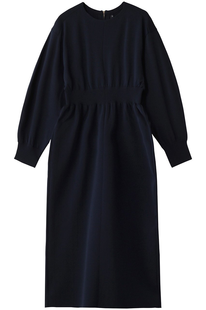 【マルティニーク/martinique】のスポンジッシュPeドレス インテリア・キッズ・メンズ・レディースファッション・服の通販 founy(ファニー) 　ファッション　Fashion　レディースファッション　Fashion for Women　ワンピース　Dresses　フォーマル・パーティードレス・結婚式用ドレス　Elegant & Casual Dresses　チュニック　Tunic Tops & Dresses　アクセサリー　Fashion Accessories　オケージョン　Occasion Wear　スリーブ　Sleeve, Long Sleeve / Short Sleeve　チュニック　Tunic, Long Top　ドレス　Dress, One-Piece　ロング　Long, Long-Length　ネイビー|ID: prp329100004364175 ipo3291000000035041040