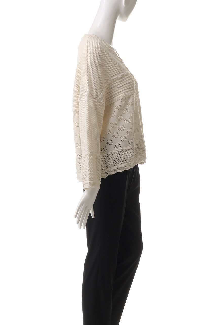 【ナナデコール/nanadecor】のコットンパターンワイドカーディガン 人気、トレンドファッション・服の通販 founy(ファニー) 　ファッション　Fashion　レディースファッション　Fashion for Women　トップス・カットソー　Cut & Sew Tops　カーディガン・羽織り　Layered Style Cardigans　シャツ・ブラウス・オフィスカジュアル　Elegant Blouses & Button-Ups　ロングTシャツ・Tシャツ　Longline T-Shirts & Tees　カットソー・ベーシックTシャツ　Cut-and-Sewn Tops / Stretch Tees & Basics　おすすめ　Recommended / Our Picks　カーディガン　Cardigan, Knitwear　ショルダー　Shoulder, Shoulder Strap　ドロップ　Drop Shoulder, Dropped Style　ワイド　Wide, Wide Fit　エレガント 上品　Elegant　再入荷　Restock / Back in Stock　夏　Summer　春　Spring　S/S・春夏　SS, Spring/Summer, Warm Season　other-3|ID: prp329100004364180 ipo3291000000035878868