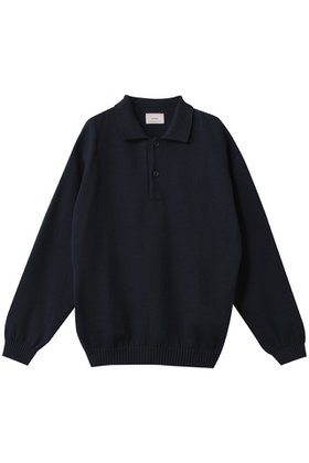 【エビコン/EVCON】 【UNISEX】COTTON KNIT L/S POLO/ニット人気、トレンドファッション・服の通販 founy(ファニー) ファッション Fashion レディースファッション WOMEN トップス・カットソー Tops/Tshirt ニット Knit Tops プルオーバー Pullover 2025年 2025 2025春夏・S/S Ss,Spring/Summer,2025 ユニセックス Unisex シンプル Simple トレンド Trend フォルム Form リラックス Relax 夏 Summer 春 Spring S/S・春夏 Ss・Spring/Summer |ID:prp329100004364185