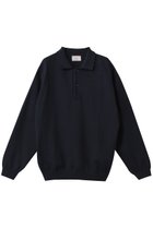 【エビコン/EVCON】の【UNISEX】COTTON KNIT L/S POLO/ニット D.NAVY|ID:prp329100004364185