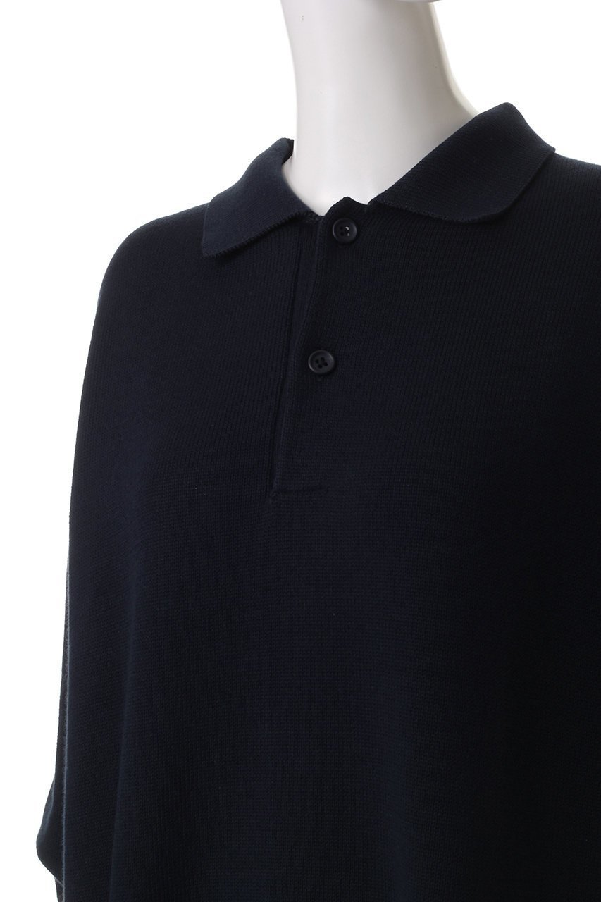 【エビコン/EVCON】の【UNISEX】COTTON KNIT L/S POLO/ニット 人気、トレンドファッション・服の通販 founy(ファニー) 　ファッション　Fashion　レディースファッション　WOMEN　トップス・カットソー　Tops/Tshirt　ニット　Knit Tops　プルオーバー　Pullover　ユニセックス　Unisex　シンプル　Simple　トレンド　Trend　フォルム　Form　リラックス　Relax　夏　Summer　other-5|ID: prp329100004364185 ipo3291000000031340611