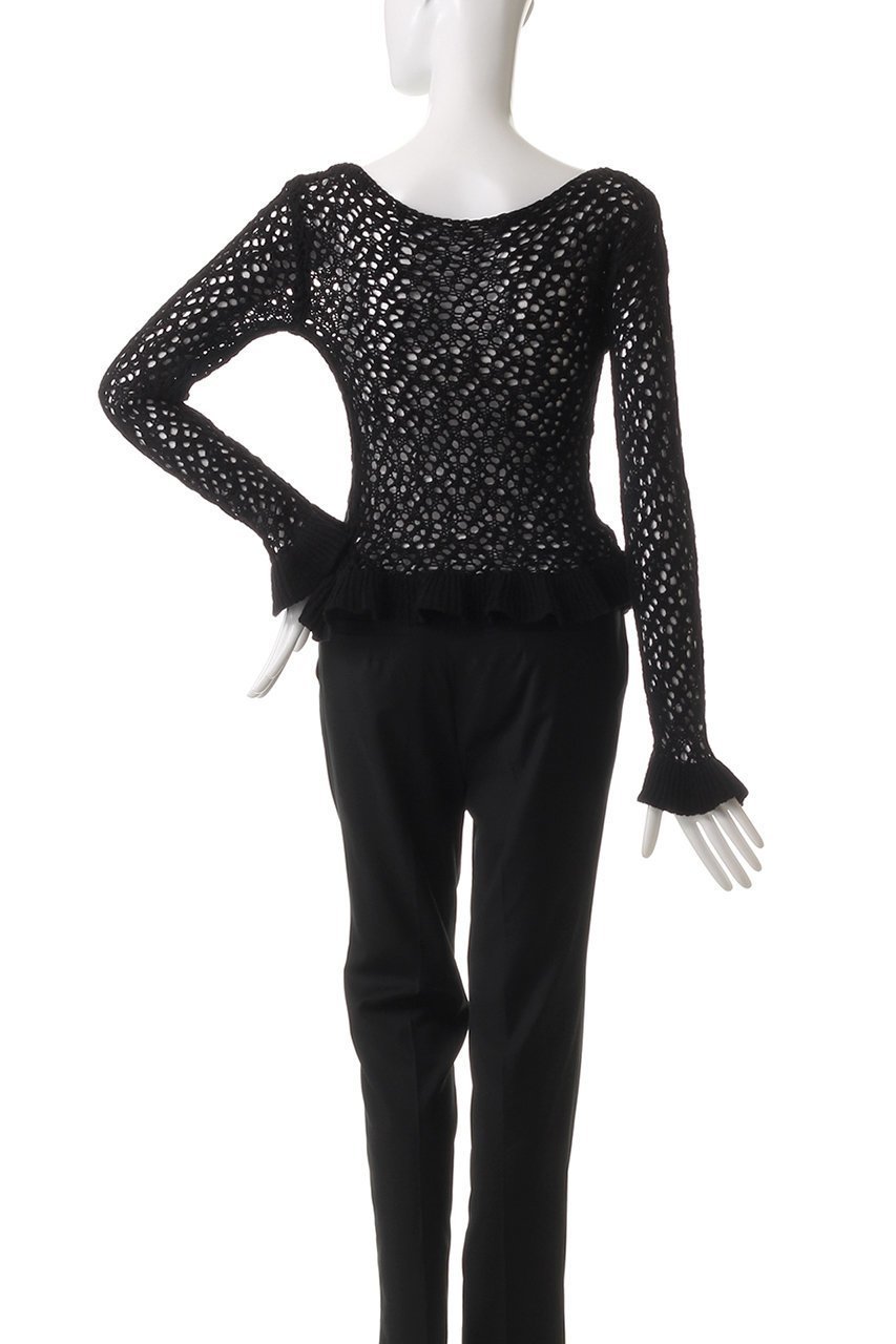 【クラネ/CLANE】のBOAT NECK CROCHET KNIT TOPS/ニット 人気、トレンドファッション・服の通販 founy(ファニー) 　ファッション　Fashion　レディースファッション　Fashion for Women　トップス・カットソー　Cut & Sew Tops　ニット　Knit Tops & Sweaters　カジュアルプルオーバー・ニットトップス　Pullovers & Knit Tops / Casual Pullovers　インナー　Innerwear　夏　Summer　春　Spring　S/S・春夏　SS, Spring/Summer, Warm Season　透かし　Cut-Out, Lacework　other-4|ID: prp329100004364192 ipo3291000000032953491