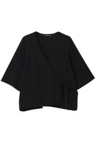 【ミズイロ インド/mizuiro ind】のtape yarn wrap CD カーディガン black|ID: prp329100004364193 ipo3291000000032953524