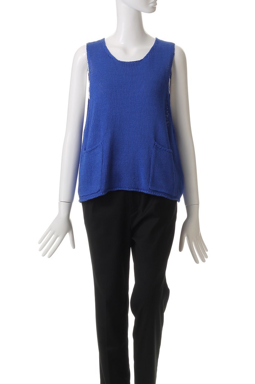 【ミズイロ インド/mizuiro ind】のtape yarn short vest ベスト 人気、トレンドファッション・服の通販 founy(ファニー) 　ファッション　Fashion　レディースファッション　Fashion for Women　トップス・カットソー　Cut & Sew Tops　ニット　Knit Tops & Sweaters　ベスト&ジレ / 重ね着スタイル　Vests & Gilets　カジュアルプルオーバー・ニットトップス　Pullovers & Knit Tops / Casual Pullovers　ショート　Short, Short Length　フェミニン　Feminine, Girly　フロント　Front, Front Design　ベスト　Vest, Waistcoat　ポケット　Pocket, Pocket Detail　夏　Summer　春　Spring　S/S・春夏　SS, Spring/Summer, Warm Season　other-2|ID: prp329100004364195 ipo3291000000032951241