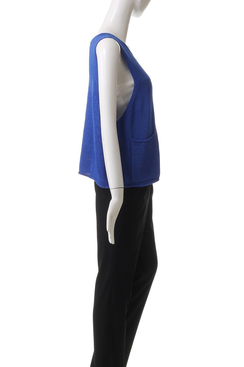 【ミズイロ インド/mizuiro ind】のtape yarn short vest ベスト 人気、トレンドファッション・服の通販 founy(ファニー) 　ファッション　Fashion　レディースファッション　Fashion for Women　トップス・カットソー　Cut & Sew Tops　ニット　Knit Tops & Sweaters　ベスト&ジレ / 重ね着スタイル　Vests & Gilets　カジュアルプルオーバー・ニットトップス　Pullovers & Knit Tops / Casual Pullovers　ショート　Short, Short Length　フェミニン　Feminine, Girly　フロント　Front, Front Design　ベスト　Vest, Waistcoat　ポケット　Pocket, Pocket Detail　夏　Summer　春　Spring　S/S・春夏　SS, Spring/Summer, Warm Season　other-3|ID: prp329100004364195 ipo3291000000032951245