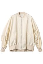 【ミディウミソリッド/MIDIUMISOLID】のvolume slv MA-1.M ジャケット 人気、トレンドファッション・服の通販 founy(ファニー) ファッション Fashion レディースファッション WOMEN アウター Coat Outerwear ジャケット Jackets MA-1 MA-1 2025年 2025 2025春夏・S/S Ss,Spring/Summer,2025 シンプル Simple ジップ Zip ジャケット Jacket スキニー Skinny スリーブ Sleeve トレンド Trend ワイド Wide 夏 Summer 春 Spring S/S・春夏 Ss・Spring/Summer thumbnail ivory|ID: prp329100004364196 ipo3291000000030519073