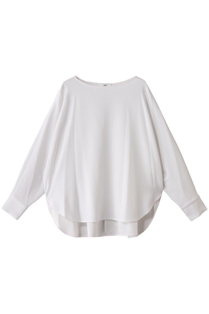 【プルミエ アロンディスモン/1er Arrondissement】のバックサテンジョーゼットドルマンブラウス 人気、トレンドファッション・服の通販 founy(ファニー) 　ファッション　Fashion　レディースファッション　Fashion for Women　トップス・カットソー　Cut & Sew Tops　シャツ・ブラウス・オフィスカジュアル　Elegant Blouses & Button-Ups　バッグ　Bags　おすすめ　Recommended / Our Picks　カフス　Cuff Design　サテン　Satin, Glossy Fabric　ジョーゼット　Georgette, Semi-Sheer Fabric　スリーブ　Sleeve, Long Sleeve / Short Sleeve　セットアップ　Set-Up, Coordinated Outfit　ドレープ　Drape, Draping Fabric　ロング　Long, Long-Length　エレガント 上品　Elegant　 other-1|ID: prp329100004364203 ipo3291000000032865715