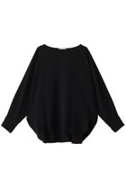 【プルミエ アロンディスモン/1er Arrondissement】のバックサテンジョーゼットドルマンブラウス ブラック|ID: prp329100004364203 ipo3291000000032865732