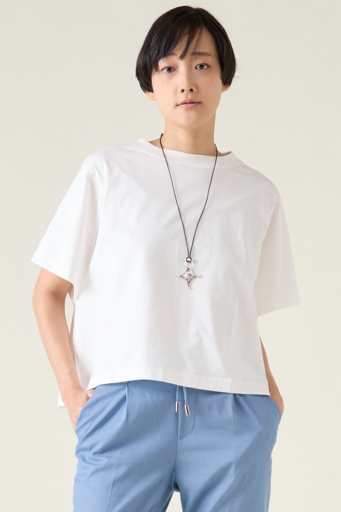 【マルティニーク/martinique】の【COGTHEBIGSMOKE】JEMMA T-SHIRT(一部カラー別注) インテリア・キッズ・メンズ・レディースファッション・服の通販 founy(ファニー) https://founy.com/ ファッション Fashion レディースファッション Fashion for Women トップス・カットソー Cut & Sew Tops シャツ・ブラウス・オフィスカジュアル Elegant Blouses & Button-Ups ロングTシャツ・Tシャツ Longline T-Shirts & Tees カットソー・ベーシックTシャツ Cut-and-Sewn Tops / Stretch Tees & Basics コレクション Collection, Seasonal Line ショート Short, Short Length シンプル Simple, Minimal スリーブ Sleeve, Long Sleeve / Short Sleeve トレンド Trend, Trending Now なめらか Smooth, Silky Texture 別注 Limited Edition, Custom Order リアル Real, Realistic ロンドン London Style, British Inspired 日本製 Made In Japan 2024年 2024 2024春夏・S/S Spring/Summer 2024 SS24 エレガント 上品 Elegant |ID: prp329100004364205 ipo3291000000032847819