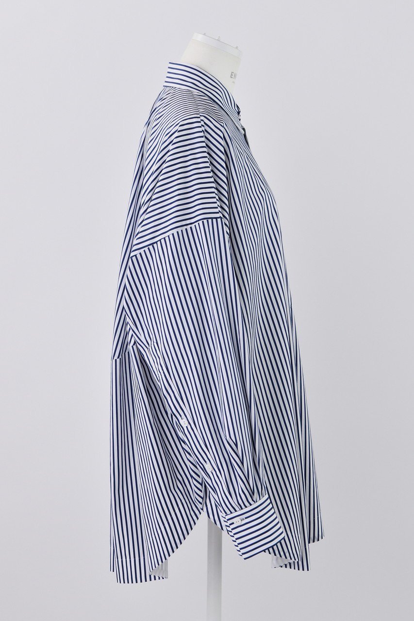 【エンフォルド/ENFOLD】のCOストライプ サークル SH/シャツ 人気、トレンドファッション・服の通販 founy(ファニー) 　ファッション　Fashion　レディースファッション　Fashion for Women　トップス・カットソー　Cut & Sew Tops　シャツ・ブラウス・オフィスカジュアル　Elegant Blouses & Button-Ups　サークル　Circle, Round Design　ストライプ　Stripe, Striped Pattern　スリーブ　Sleeve, Long Sleeve / Short Sleeve　パターン　Pattern, Design Print　モチーフ　Motif, Design Theme　ロング　Long, Long-Length　other-4|ID: prp329100004365345 ipo3291000000032866035