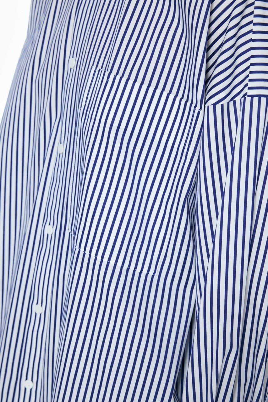 【エンフォルド/ENFOLD】のCOストライプ サークル SH/シャツ 人気、トレンドファッション・服の通販 founy(ファニー) 　ファッション　Fashion　レディースファッション　Fashion for Women　トップス・カットソー　Cut & Sew Tops　シャツ・ブラウス・オフィスカジュアル　Elegant Blouses & Button-Ups　サークル　Circle, Round Design　ストライプ　Stripe, Striped Pattern　スリーブ　Sleeve, Long Sleeve / Short Sleeve　パターン　Pattern, Design Print　モチーフ　Motif, Design Theme　ロング　Long, Long-Length　other-8|ID: prp329100004365345 ipo3291000000032866063