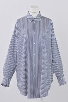 【エンフォルド/ENFOLD】のCOストライプ サークル SH/シャツ 人気、トレンドファッション・服の通販 founy(ファニー) ファッション Fashion レディースファッション Fashion for Women トップス・カットソー Cut & Sew Tops シャツ・ブラウス・オフィスカジュアル Elegant Blouses & Button-Ups サークル Circle, Round Design ストライプ Stripe, Striped Pattern スリーブ Sleeve, Long Sleeve / Short Sleeve パターン Pattern, Design Print モチーフ Motif, Design Theme ロング Long, Long-Length thumbnail ブルー|ID: prp329100004365345 ipo3291000000036071468